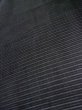 画像9: L0713Z  羽織 女性用着物  シルク（正絹）   黒,  【中古】 【USED】 【リサイクル】 ★★★☆☆ (9)