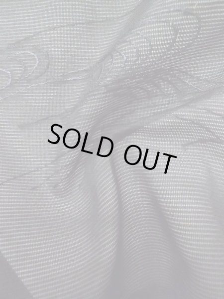 画像10: L0720B  羽織 女性用着物  シルク(正絹)   黒, 流水 【中古】 【USED】 【リサイクル】 ★★★☆☆ (10)