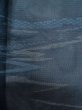 画像5: L0720M  羽織 女性用着物  シルク（正絹）  深い 青, 抽象的模様 【中古】 【USED】 【リサイクル】 ★★★☆☆ (5)