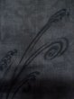 画像4: L0720N Mint  羽織 女性用着物  シルク（正絹）  青み 黒, 抽象的模様 【中古】 【USED】 【リサイクル】 ★★★★☆ (4)