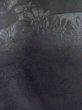 画像8: L0720X Mint  羽織 女性用着物 地紋：菱、花菱、七宝、抽象的 シルク（正絹）   黒,  【中古】 【USED】 【リサイクル】 ★★★★☆ (8)