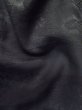 画像12: L0720X Mint  羽織 女性用着物 地紋：菱、花菱、七宝、抽象的 シルク（正絹）   黒,  【中古】 【USED】 【リサイクル】 ★★★★☆ (12)