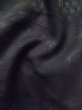 画像13: L0720X Mint  羽織 女性用着物 地紋：菱、花菱、七宝、抽象的 シルク（正絹）   黒,  【中古】 【USED】 【リサイクル】 ★★★★☆ (13)