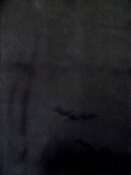 画像5: L0720Y  羽織 女性用着物  シルク(正絹)   黒,  【中古】 【USED】 【リサイクル】 ★★★☆☆ (5)