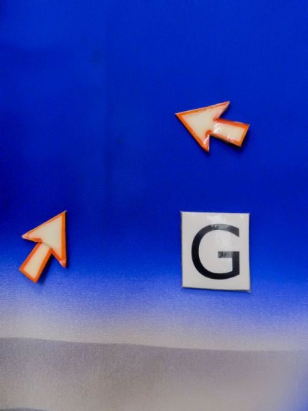 画像24: L0727J  振袖 女性用着物  シルク(正絹)  鮮やか 青, 蝶々 【中古】 【USED】 【リサイクル】 ★★☆☆☆ (24)