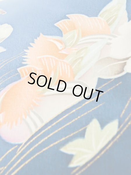 画像18: L0727S  振袖 女性用着物  シルク(正絹) 淡い 薄い 桃色, 童子 【中古】 【USED】 【リサイクル】 ★★☆☆☆ (18)