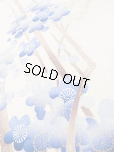 画像21: L0727S  振袖 女性用着物  シルク(正絹) 淡い 薄い 桃色, 童子 【中古】 【USED】 【リサイクル】 ★★☆☆☆ (21)