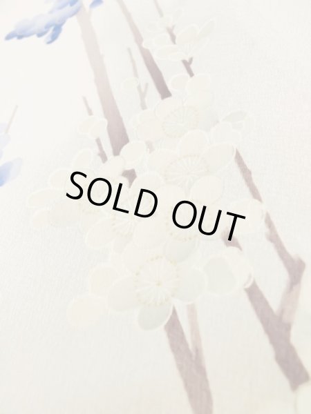 画像22: L0727S  振袖 女性用着物  シルク(正絹) 淡い 薄い 桃色, 童子 【中古】 【USED】 【リサイクル】 ★★☆☆☆ (22)