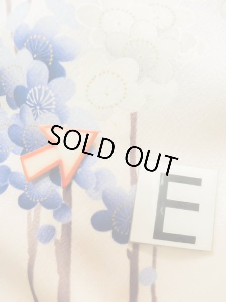 画像32: L0727S  振袖 女性用着物  シルク(正絹) 淡い 薄い 桃色, 童子 【中古】 【USED】 【リサイクル】 ★★☆☆☆ (32)