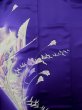画像9: L0727U  振袖 女性用着物  シルク（正絹）  鮮やか 紫色, りんどう 【中古】 【USED】 【リサイクル】 ★★★☆☆ (9)