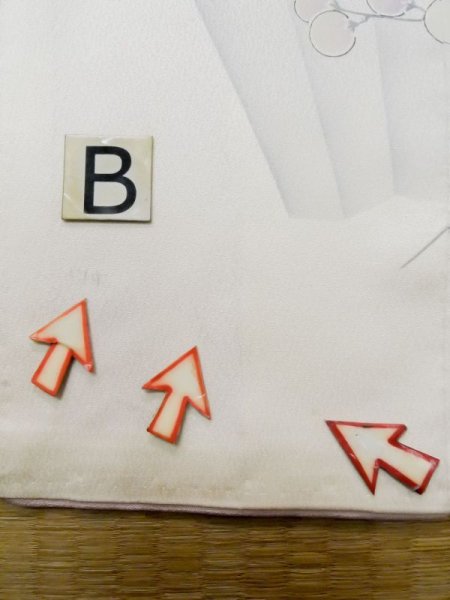 画像21: L0727X  振袖 女性用着物  シルク(正絹)  薄い 紫色, ぼたん 【中古】 【USED】 【リサイクル】 ★★☆☆☆ (21)