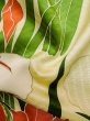 画像16: L0727Y  振袖 女性用着物 レア柄 シルク（正絹） 淡い 薄い 黄色, あやめ 【中古】 【USED】 【リサイクル】 ★★☆☆☆ (16)