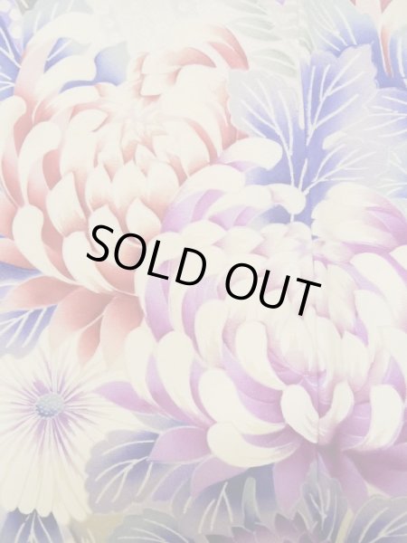 画像11: L0728B  振袖 女性用着物 花車柄 シルク(正絹)  淡い 赤色, ぼたん 【中古】 【USED】 【リサイクル】 ★★★☆☆ (11)