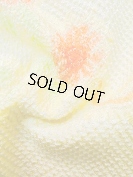 画像11: L0803J  羽織 女性用着物  シルク(正絹) 淡い 薄い 黄色, 花 【中古】 【USED】 【リサイクル】 ★★★☆☆ (11)