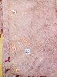 画像15: L0803P  羽織 女性用着物  シルク（正絹）   えんじ, 花 【中古】 【USED】 【リサイクル】 ★★☆☆☆ (15)
