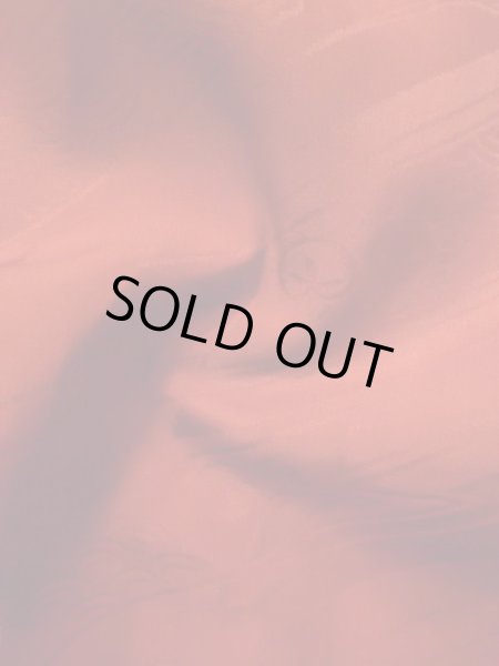 画像13: L0803R  羽織 女性用着物 地紋:矢羽根 シルク(正絹)   赤色, 花 【中古】 【USED】 【リサイクル】 ★★☆☆☆ (13)