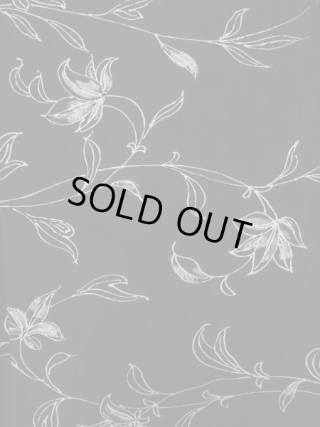 画像4: L0803T Mint  羽織 女性用着物  シルク(正絹)   黒, 花 【中古】 【USED】 【リサイクル】 ★★★★☆ (4)