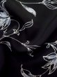 画像12: L0803T Mint  羽織 女性用着物  シルク（正絹）   黒, 花 【中古】 【USED】 【リサイクル】 ★★★★☆ (12)