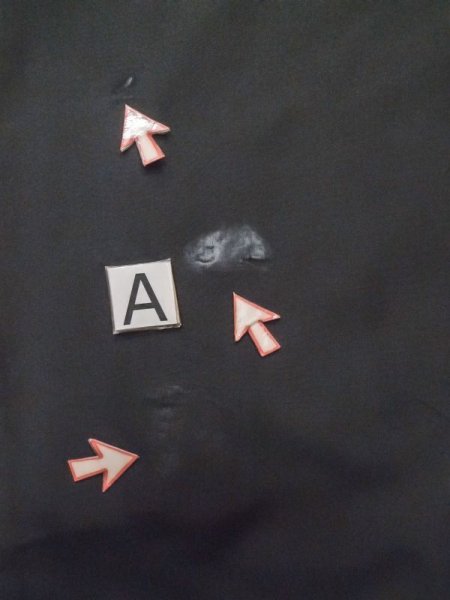 画像18: L0824B  男性用羽織 男性用着物  シルク(正絹)   黒,  【中古】 【USED】 【リサイクル】 ★☆☆☆☆ (18)