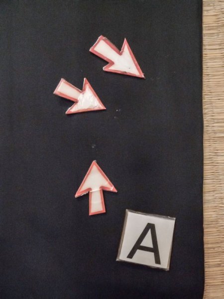 画像17: L0824E  男性用羽織 男性用着物  シルク(正絹)   黒,  【中古】 【USED】 【リサイクル】 ★★☆☆☆ (17)