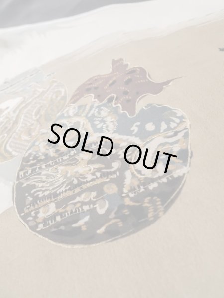 画像10: L0824H  男性用羽織 男性用着物  シルク(正絹)   黒,  【中古】 【USED】 【リサイクル】 ★★☆☆☆ (10)