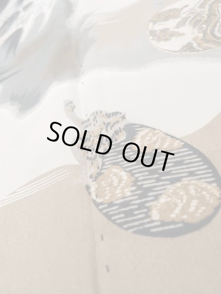 画像11: L0824H  男性用羽織 男性用着物  シルク(正絹)   黒,  【中古】 【USED】 【リサイクル】 ★★☆☆☆ (11)