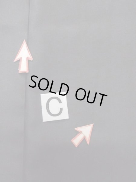 画像20: L0824I  男性用羽織 男性用着物  シルク(正絹)   黒,  【中古】 【USED】 【リサイクル】 ★★☆☆☆ (20)