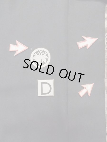 画像21: L0824I  男性用羽織 男性用着物  シルク(正絹)   黒,  【中古】 【USED】 【リサイクル】 ★★☆☆☆ (21)