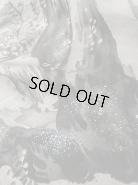 画像11: L0824L Mint  男性用羽織 男性用着物  シルク（正絹）   黒,  【中古】 【USED】 【リサイクル】 ★★★★★ (11)