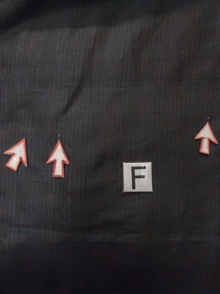 画像17: L0824N  男性用羽織 男性用着物  シルク(正絹)  深い 茶色, 縞 【中古】 【USED】 【リサイクル】 ★☆☆☆☆ (17)