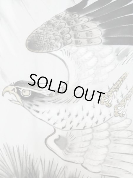 画像5: L0824Q Mint  男性用羽織 男性用着物  シルク(正絹)   黒, 幾何学模様 【中古】 【USED】 【リサイクル】 ★★★★☆ (5)