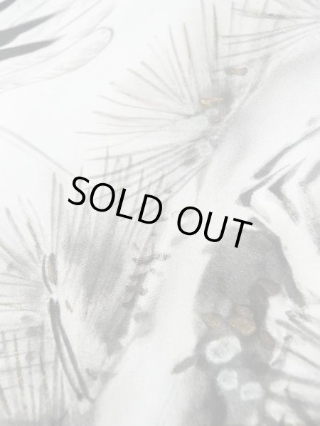 画像9: L0824Q Mint  男性用羽織 男性用着物  シルク(正絹)   黒, 幾何学模様 【中古】 【USED】 【リサイクル】 ★★★★☆ (9)