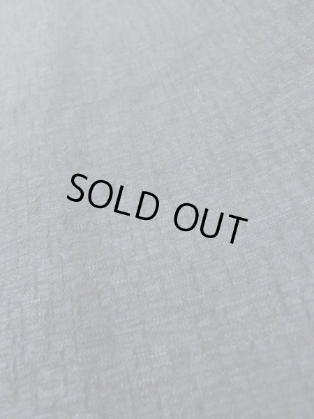 画像7: L0825C Mint  男性用羽織 男性用着物  ウール  青み 黒, 幾何学模様 【中古】 【USED】 【リサイクル】 ★★★★☆ (7)