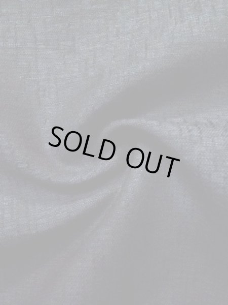 画像9: L0825C Mint  男性用羽織 男性用着物  ウール  青み 黒, 幾何学模様 【中古】 【USED】 【リサイクル】 ★★★★☆ (9)