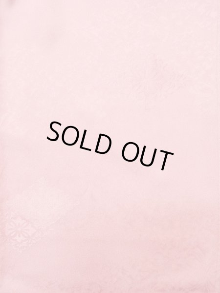 画像4: L0826A Mint  色無地 女性用着物  シルク(正絹)  淡い 桃色, 青海波 【中古】 【USED】 【リサイクル】 ★★★★☆ (4)