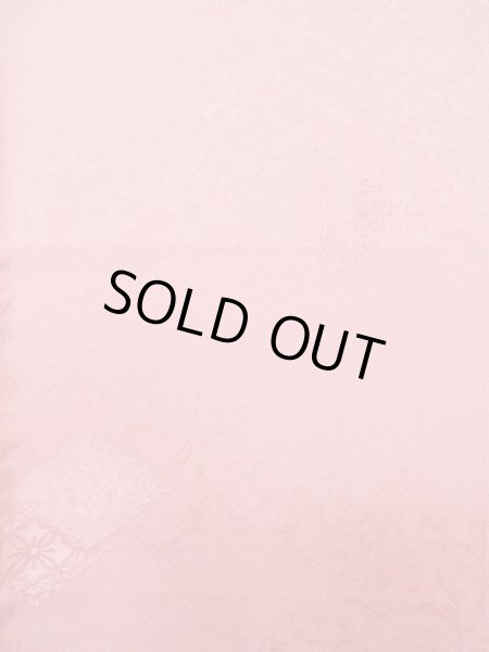 画像5: L0826A Mint  色無地 女性用着物  シルク(正絹)  淡い 桃色, 青海波 【中古】 【USED】 【リサイクル】 ★★★★☆ (5)