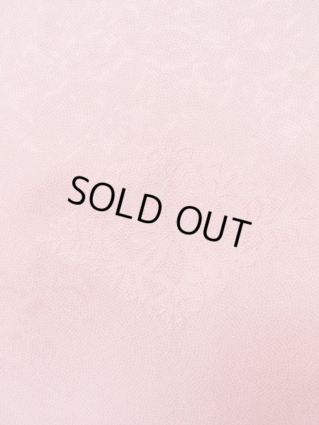 画像6: L0826A Mint  色無地 女性用着物  シルク(正絹)  淡い 桃色, 青海波 【中古】 【USED】 【リサイクル】 ★★★★☆ (6)