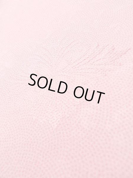 画像9: L0826A Mint  色無地 女性用着物  シルク(正絹)  淡い 桃色, 青海波 【中古】 【USED】 【リサイクル】 ★★★★☆ (9)