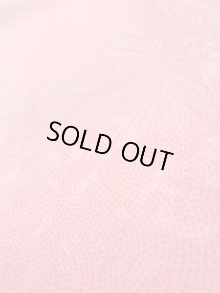 画像11: L0826A Mint  色無地 女性用着物  シルク(正絹)  淡い 桃色, 青海波 【中古】 【USED】 【リサイクル】 ★★★★☆ (11)