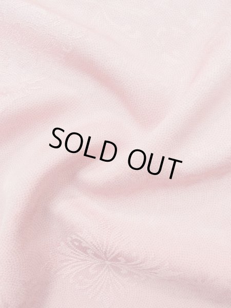 画像14: L0826A Mint  色無地 女性用着物  シルク(正絹)  淡い 桃色, 青海波 【中古】 【USED】 【リサイクル】 ★★★★☆ (14)