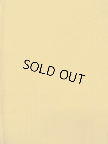 画像4: L0826B Mint  色無地 女性用着物  化繊   山吹,  【中古】 【USED】 【リサイクル】 ★★★★☆ (4)