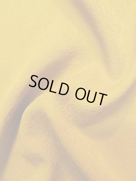 画像9: L0826B Mint  色無地 女性用着物  化繊   山吹,  【中古】 【USED】 【リサイクル】 ★★★★☆ (9)