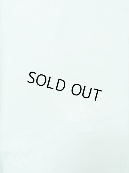 画像3: L0826C  色無地 女性用着物  化繊  薄い 水色,  【中古】 【USED】 【リサイクル】 ★★☆☆☆ (3)