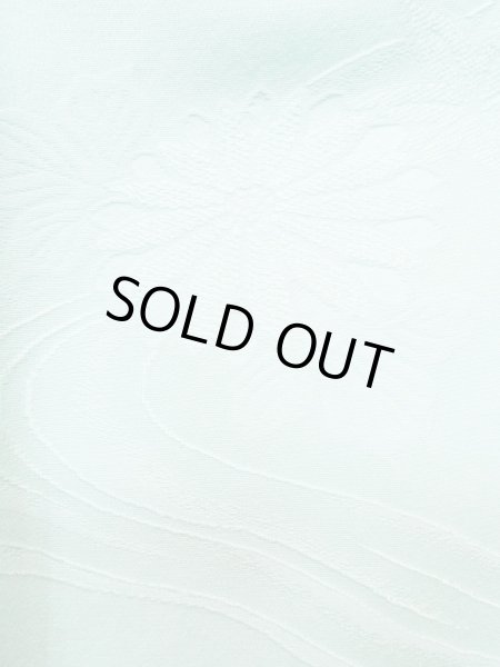 画像7: L0826C  色無地 女性用着物  化繊  薄い 水色,  【中古】 【USED】 【リサイクル】 ★★☆☆☆ (7)