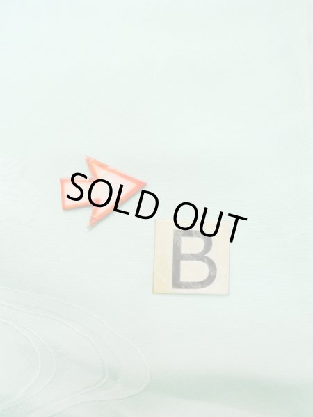 画像15: L0826C  色無地 女性用着物  化繊  薄い 水色,  【中古】 【USED】 【リサイクル】 ★★☆☆☆ (15)