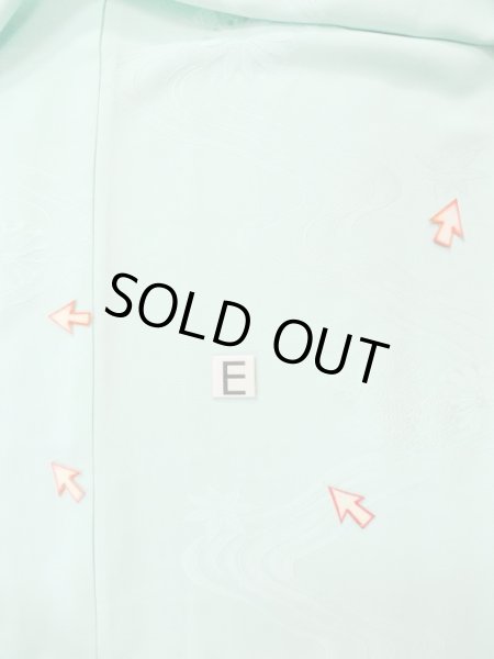 画像18: L0826C  色無地 女性用着物  化繊  薄い 水色,  【中古】 【USED】 【リサイクル】 ★★☆☆☆ (18)