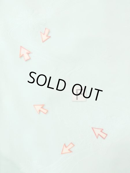 画像19: L0826C  色無地 女性用着物  化繊  薄い 水色,  【中古】 【USED】 【リサイクル】 ★★☆☆☆ (19)