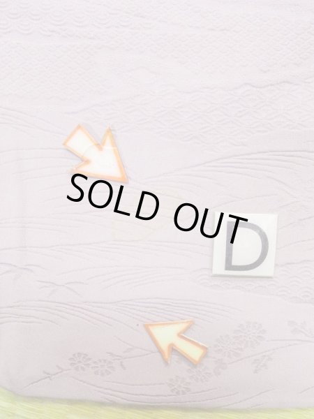 画像16: L0826F  色無地 女性用着物  シルク(正絹)  淡い 藤色,  【中古】 【USED】 【リサイクル】 ★★☆☆☆ (16)