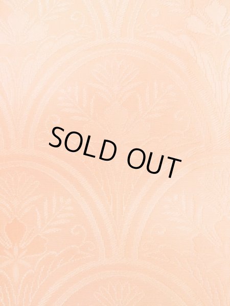 画像5: L0826N  色無地 女性用着物  シルク(正絹) 淡い 薄い ベージュ, ぼかし 淡い【中古】 【USED】 【リサイクル】 ★★★☆☆ (5)