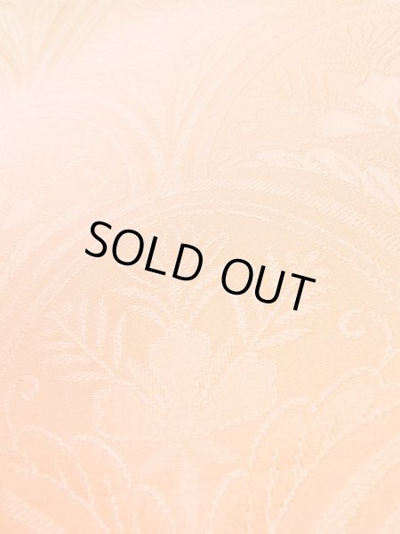 画像8: L0826N  色無地 女性用着物  シルク(正絹) 淡い 薄い ベージュ, ぼかし 淡い【中古】 【USED】 【リサイクル】 ★★★☆☆ (8)